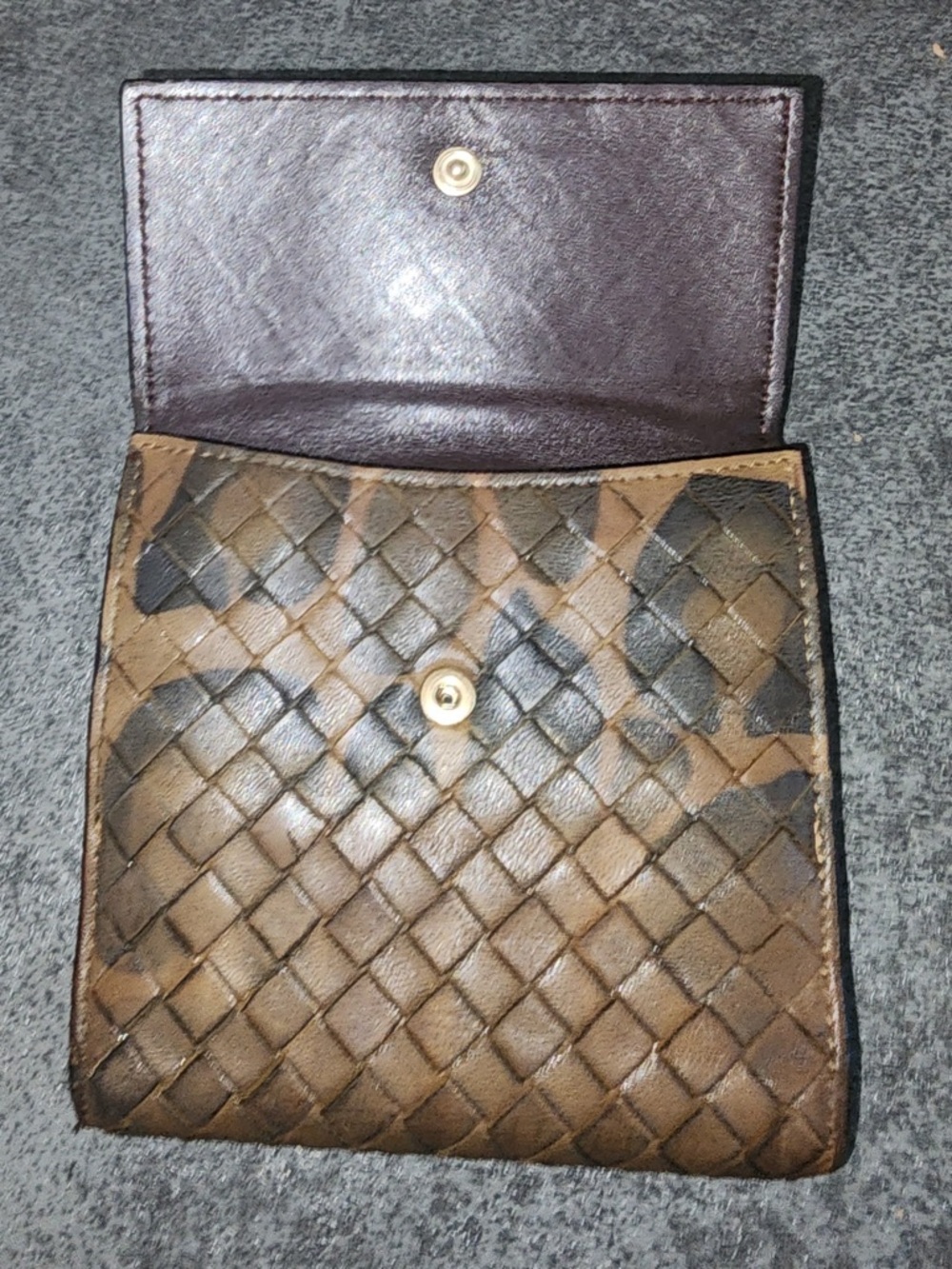 Bottega Veneta Brown Intrecciato Leather Wallet - Picture 3 of 5